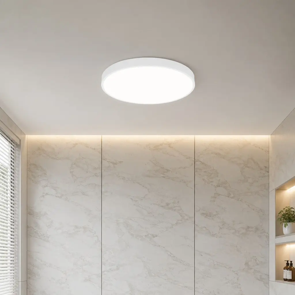 LED Ceiling Light 72W 3-Colour Temperature Warm Neutral Cold White Round Modern