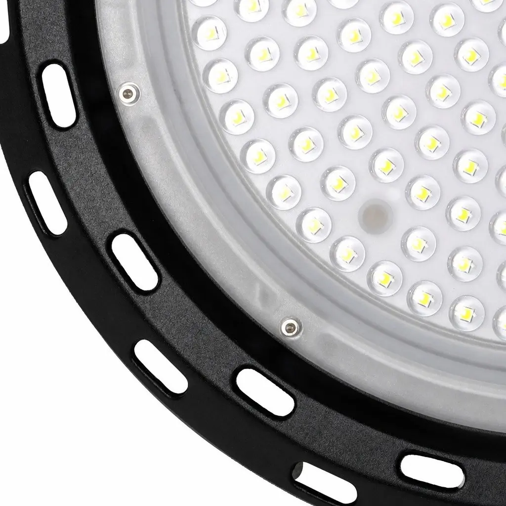 UFO High Bay LED Light 100W Commercial Industrial Black
