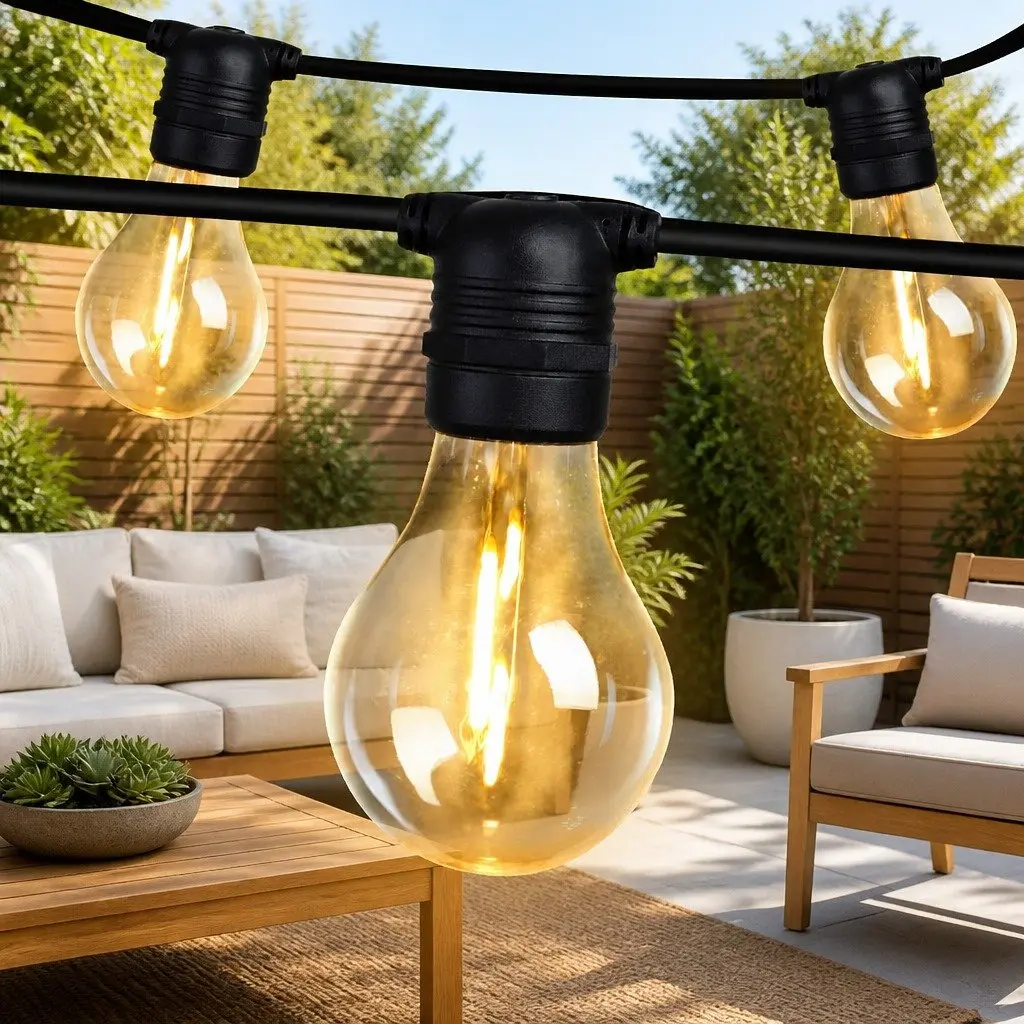 59m Festoon String Lights with Low Energy Usage