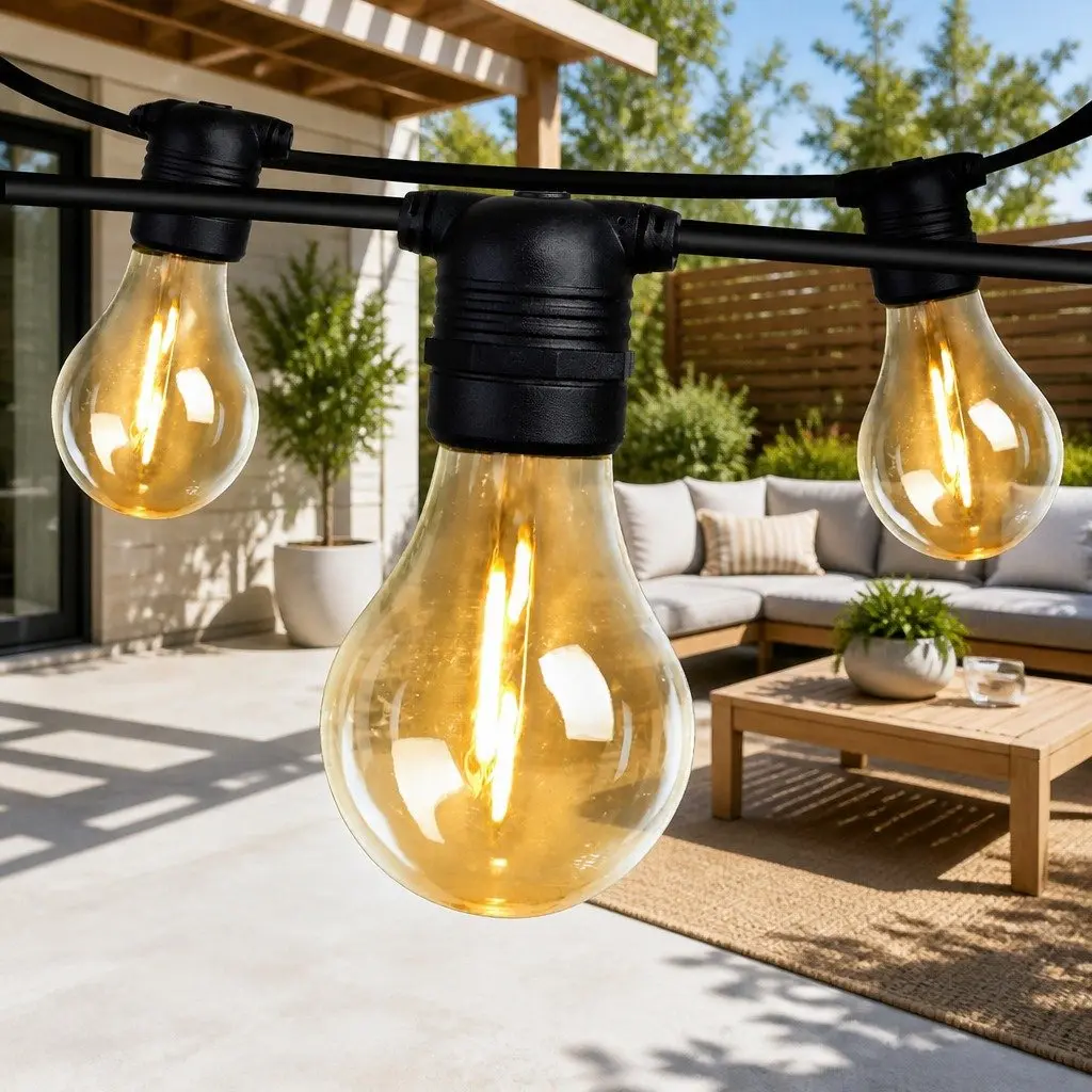 59m Festoon String Lights with Low Energy Usage