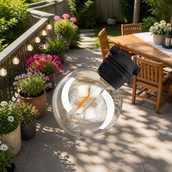 Reliable 17m Solar Festoon String Lights for Outdoor Use