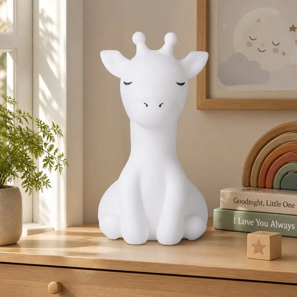 Giraffe Soft Touch LED Light Kids Bedroom Nursery Nightlight Lamp Children Play