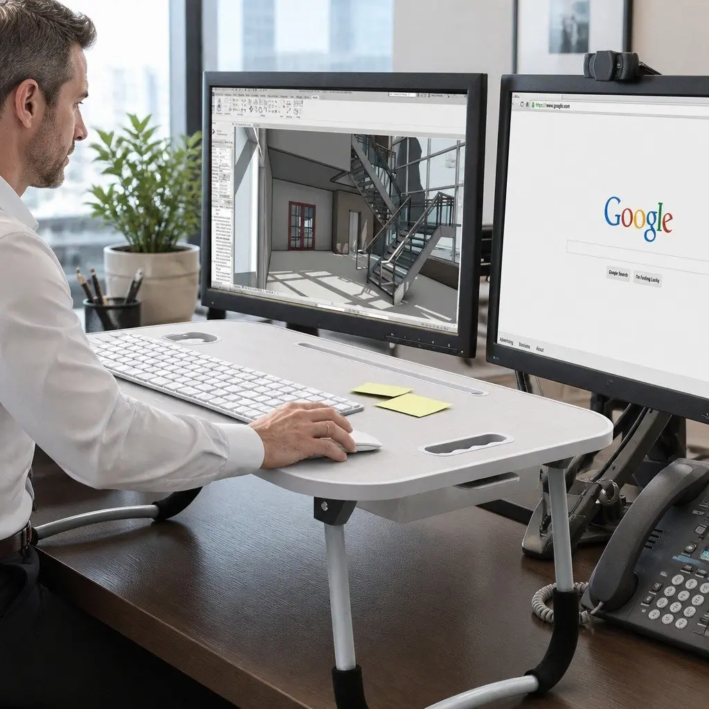 Laptop Desk for Work and Relaxation
