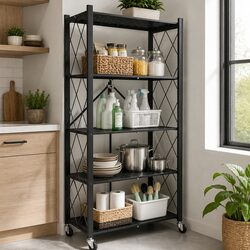 Versatile 5-Tier Storage Shelf for Your Home