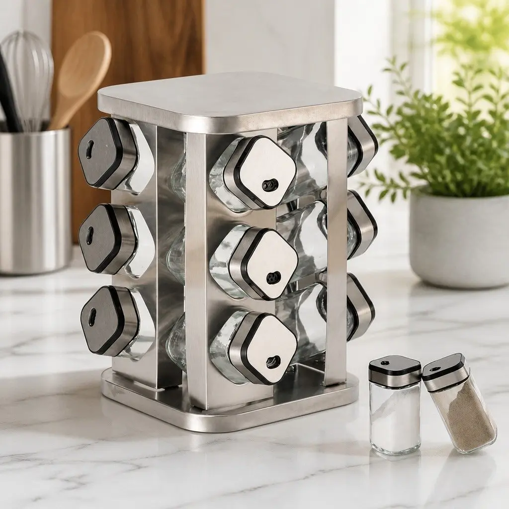 20-Jar Spice Rack Organizer