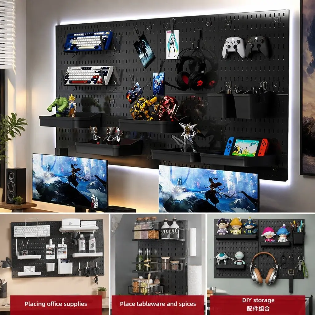 Pegboard Wall Organizer with Customization