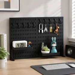 Practical Desk Pegboard Organizer Kit for Efficient Storage