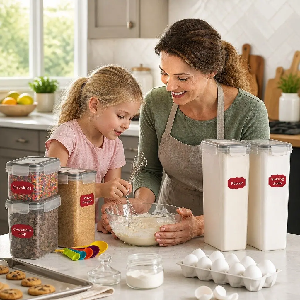 8-Piece Airtight Food Storage Set for Freshness