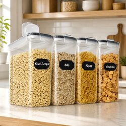 Practical Airtight Cereal Storage Containers for Freshness