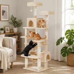 Reliable 180cm Cat Tree for Happy Cats