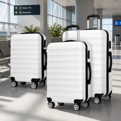 Value-Driven 3-Piece Hard Shell Luggage Set