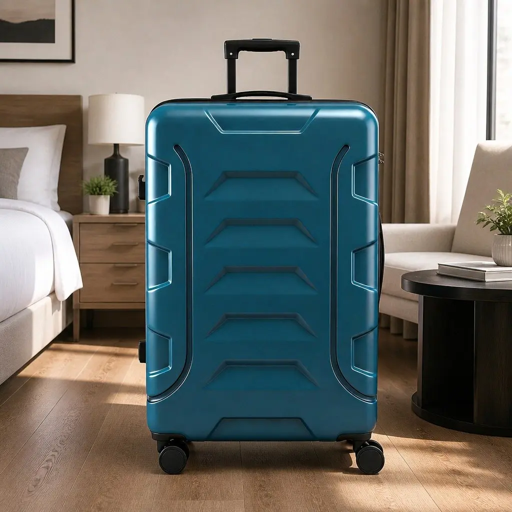 28 Inch Luggage Suitcase Hard Case Trolley Travel Bag Lightweight Teal