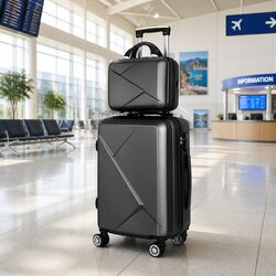 Practical Hard Shell Luggage Set: Durable & Secure