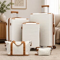 Value-Packed 5-Piece Luggage Suitcase Set for Travelers