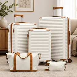 Value-Packed 5-Piece Luggage Suitcase Set for Travelers
