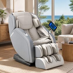 Reassuring 4D Massage Chair with Versatile Features