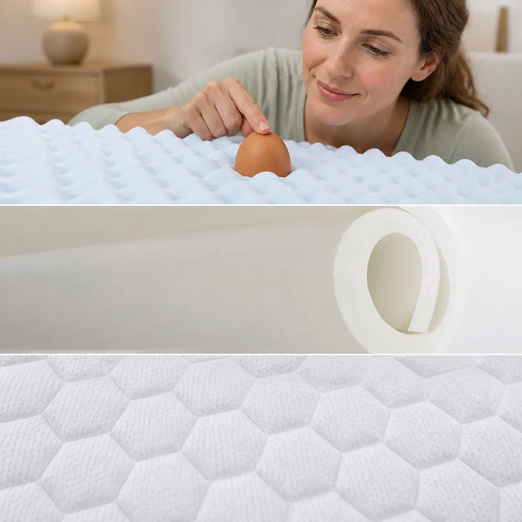 King Size Mattress White Medium Firm 25cm Cool Gel Foam Bonnell Spring Support