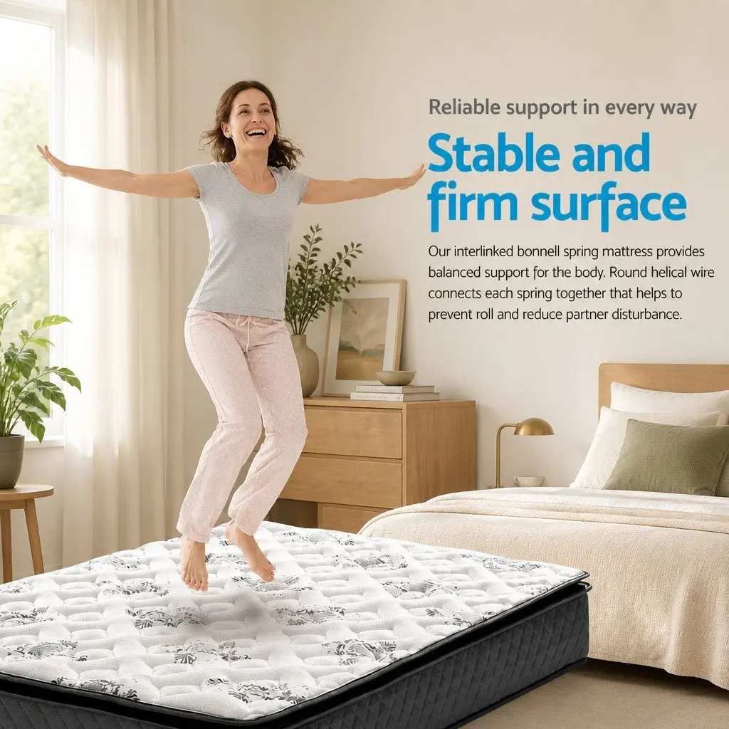 Double Mattress with Pillow Top for Sound Sleep
