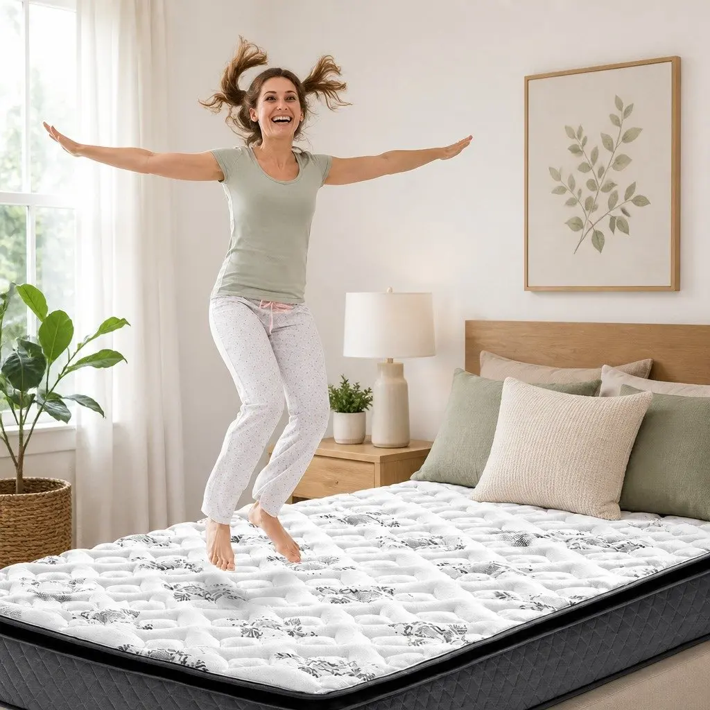Queen Mattress 24cm with Pillow Top