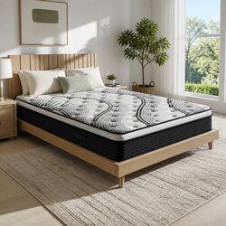 Comfortable King Size Euro Top Mattress, 32cm Thickness