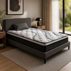 Comfortable and Supportive 32cm Single Euro Top Mattress