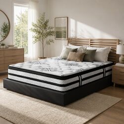 Affordable Quality with This Plush Euro Top Queen Mattress