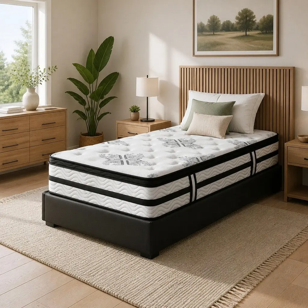 34cm Single Mattress with Medium-Firm Support