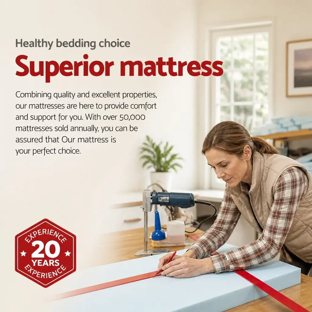 Double Mattress Medium Firm Support 34cm Cool Gel Memory Foam White Grey