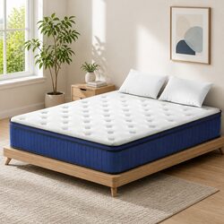 Warm and Reassuring Queen Mattress with Quality Build