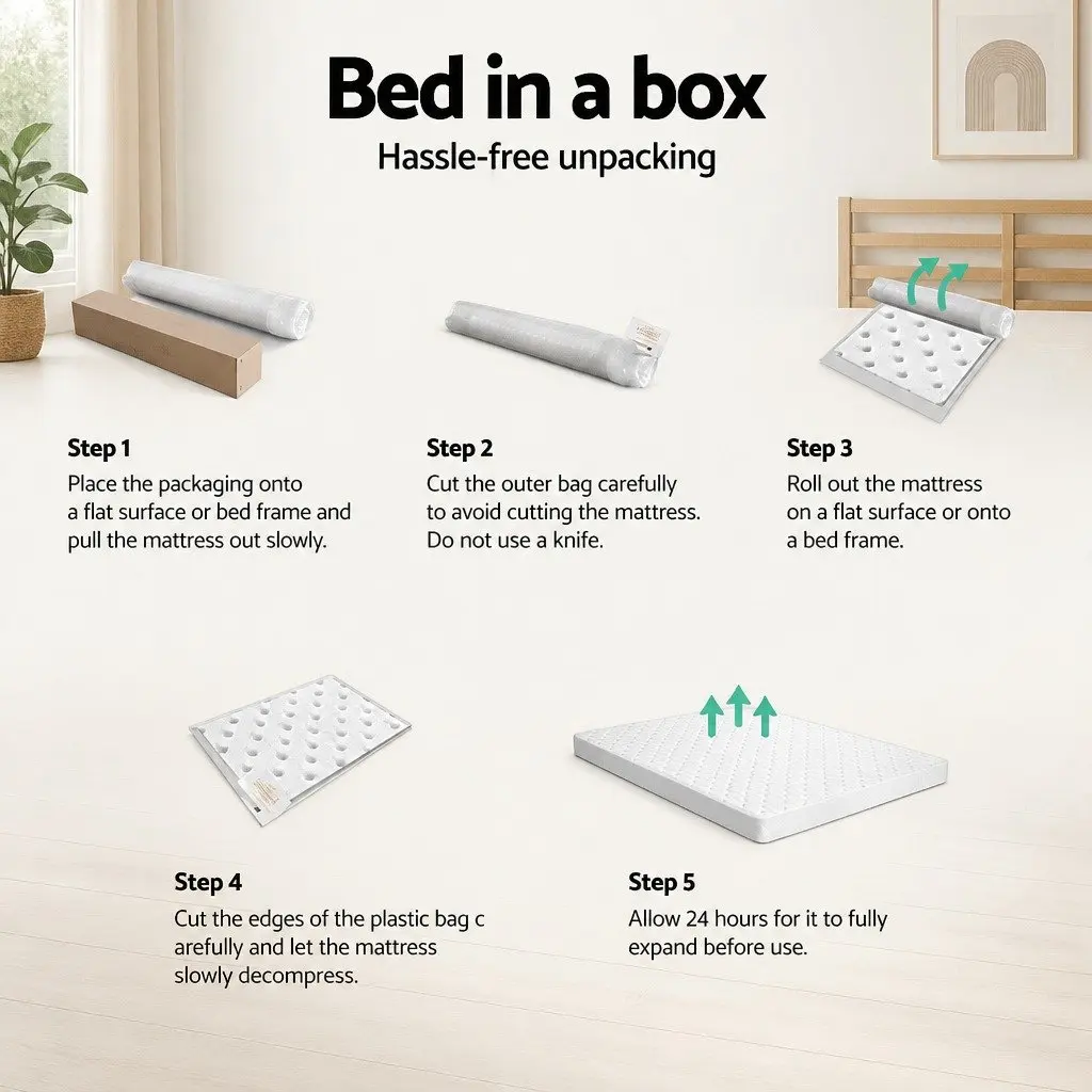 13cm Double Mattress for Peaceful Sleep
