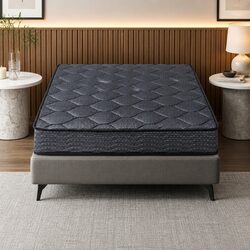 Reliable 16cm Medium Firm Single Mattress in Grey