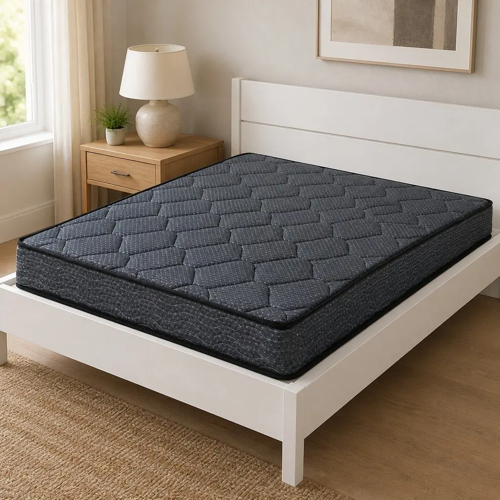 16cm Medium Firm Single Mattress in Grey
