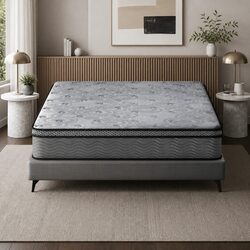 Comfort and Value: Euro Top Double Mattress 26cm Medium-Firm