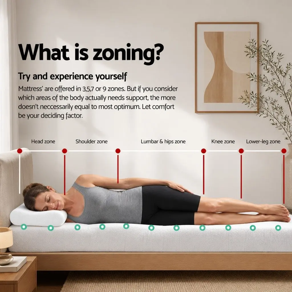 Double Mattress Plush Euro Top 27cm Medium Firmness White