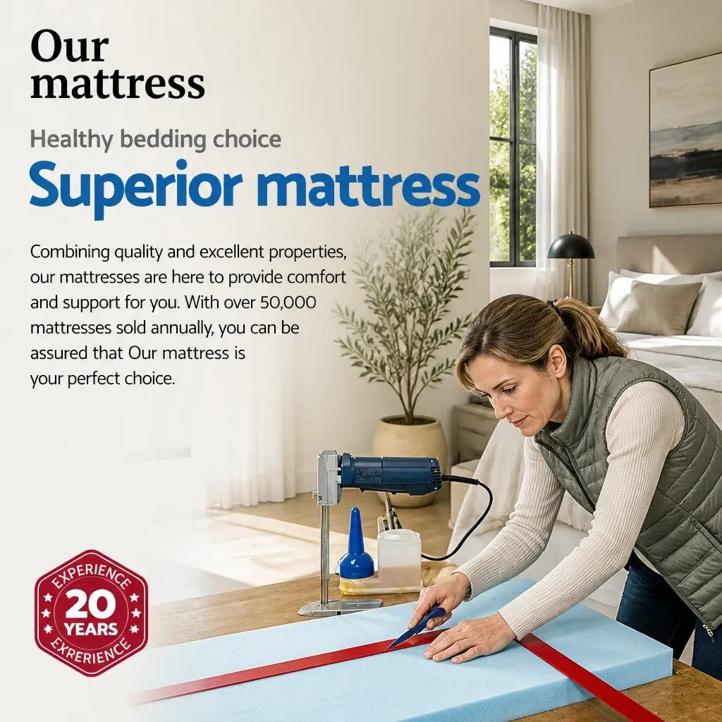 Double Mattress Medium Firm 34cm Euro Top Pocket Spring Bamboo Charcoal Grey