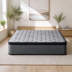 Affordable Comfort: King Size Mattress 34cm Euro Top