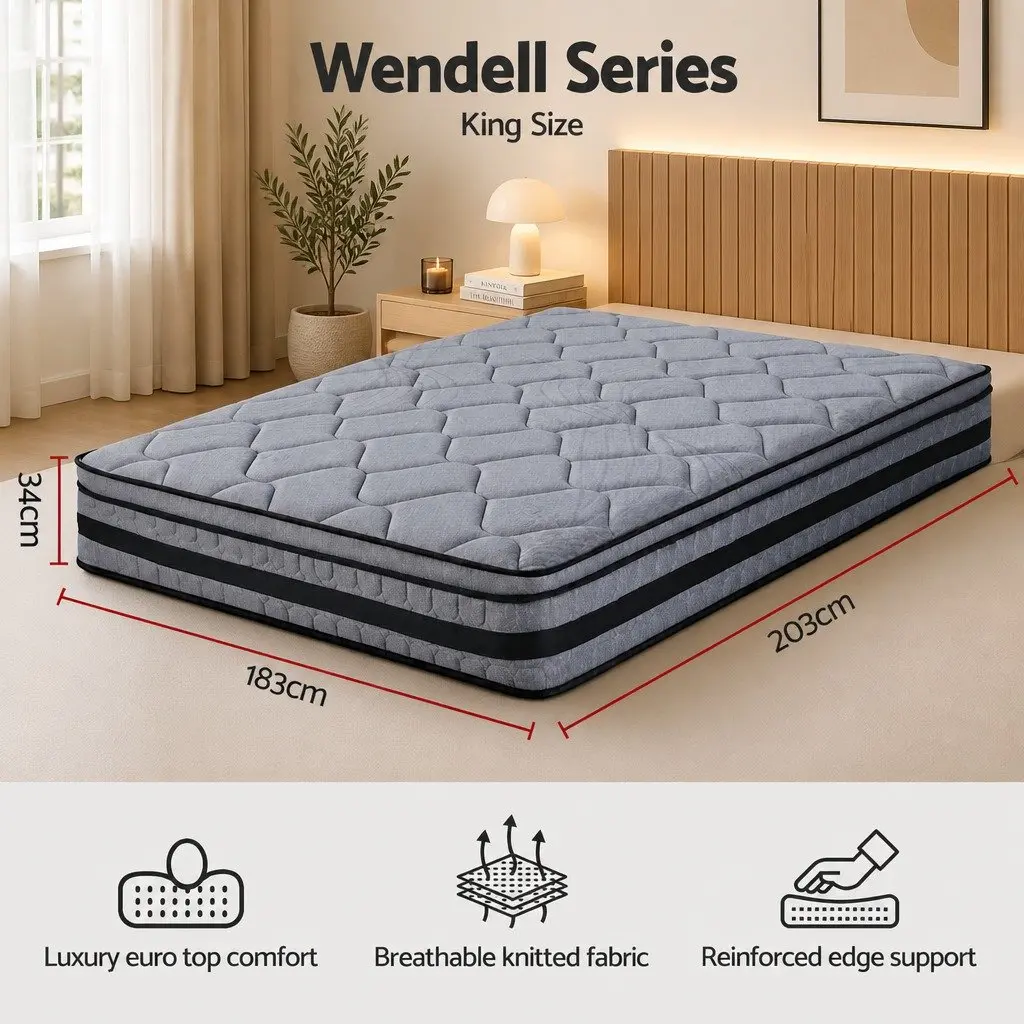 King Size Hybrid Mattress for Peaceful Sleep