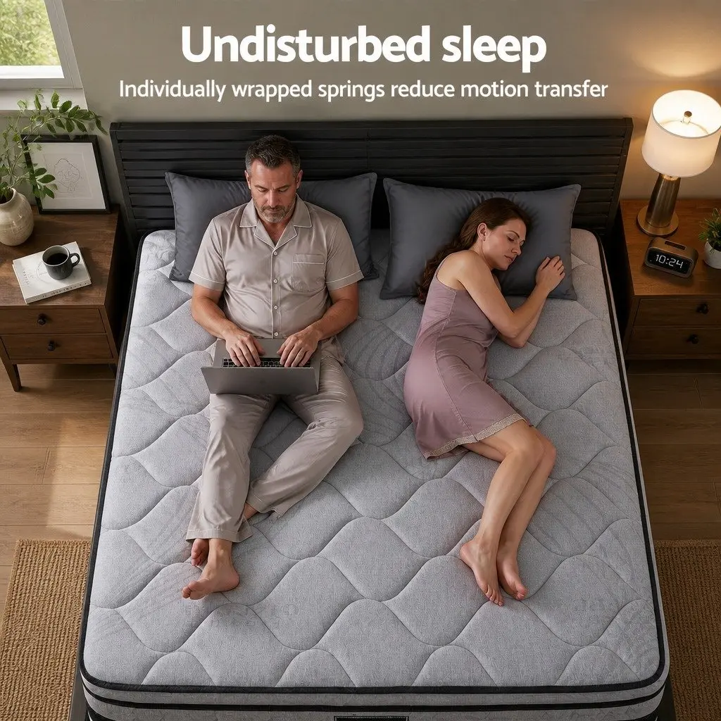 King Size Hybrid Mattress for Peaceful Sleep