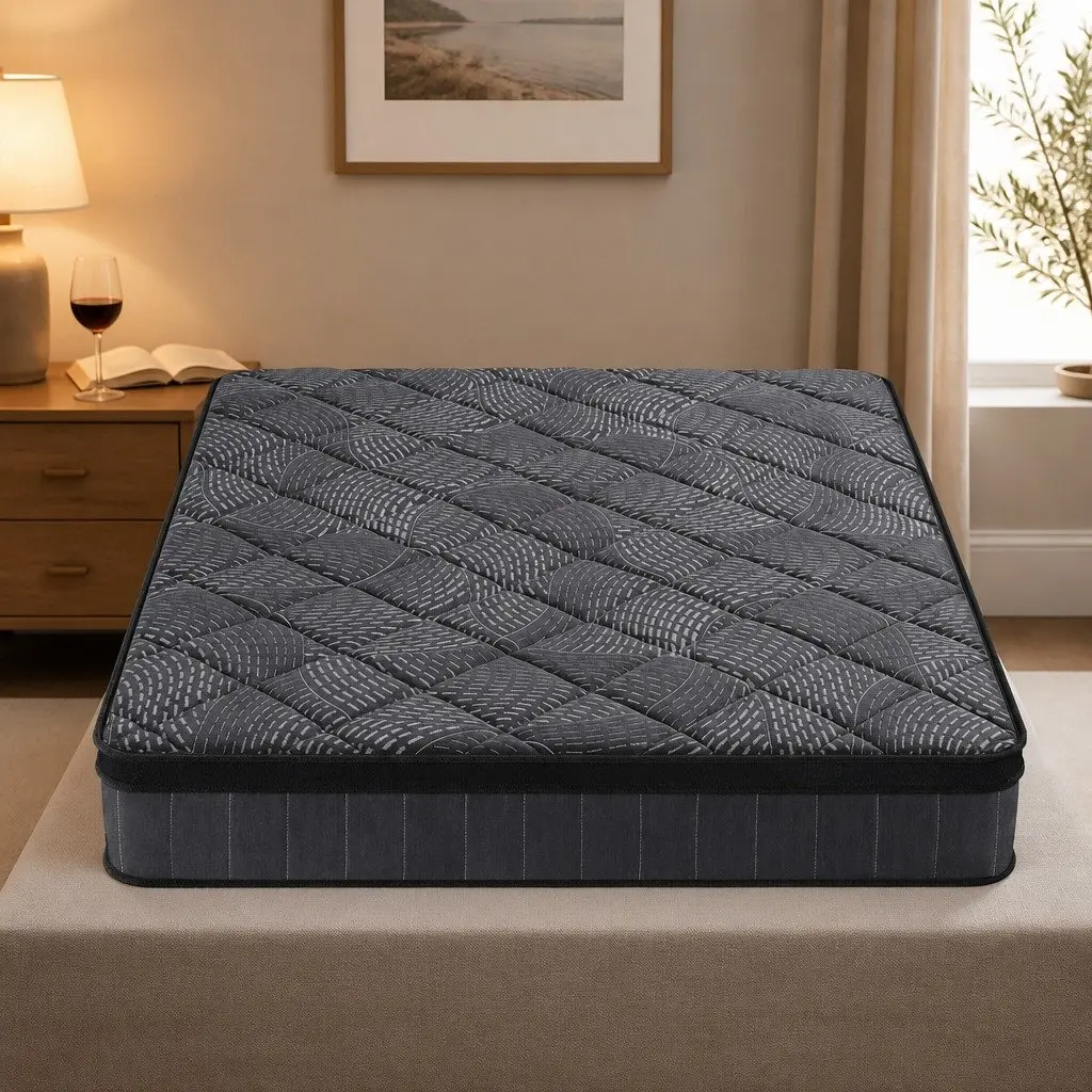 King Size Mattress 25cm Pocket Spring Latex Euro Top Medium Firm Support Bed