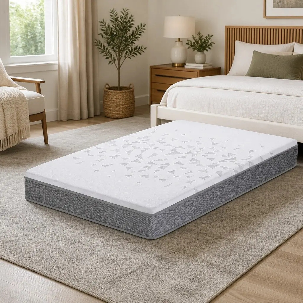 Single Mattress 23cm Pocket Spring Reversible Foam Medium Firm Firm Support