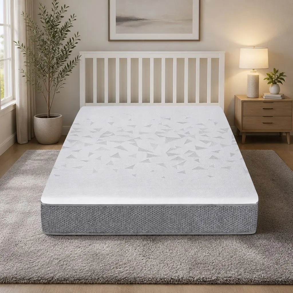 Single Mattress 23cm Pocket Spring Reversible Foam Medium Firm Firm Support