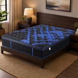 Queen Hybrid Mattress 34cm Cooling Gel Memory Foam Pocket Spring Support Medium