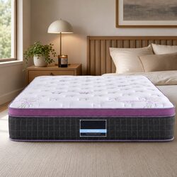 Value-Driven Double Euro Top Mattress with Firm Feel