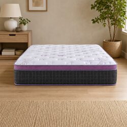 Value-Driven Double Euro Top Mattress with Firm Feel