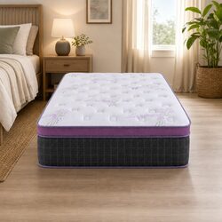 Affordable King Single Mattress with Firm Euro Top Design