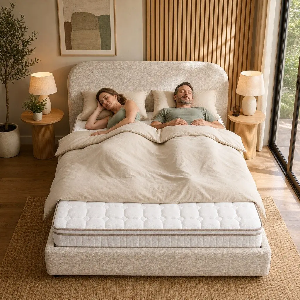 Double Mattress Firm 20cm Pocket Spring White