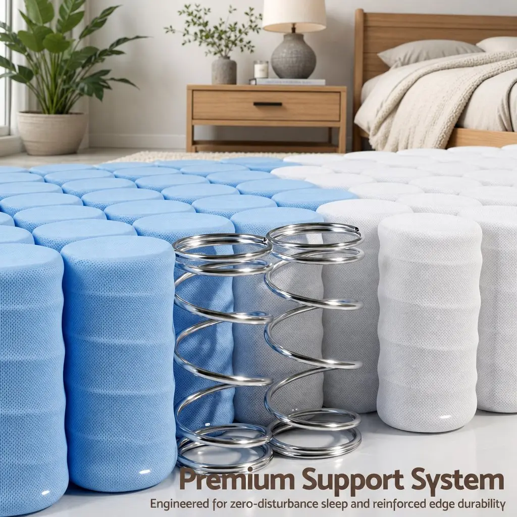 King Size Mattress Firm 20cm White