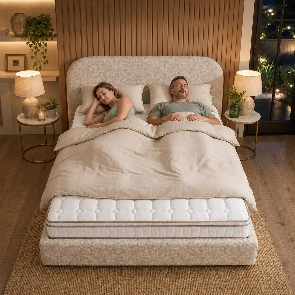 King Size Mattress Firm 20cm White