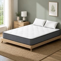 Reliable 23cm Extra Firm Queen Mattress for Peaceful Sleep