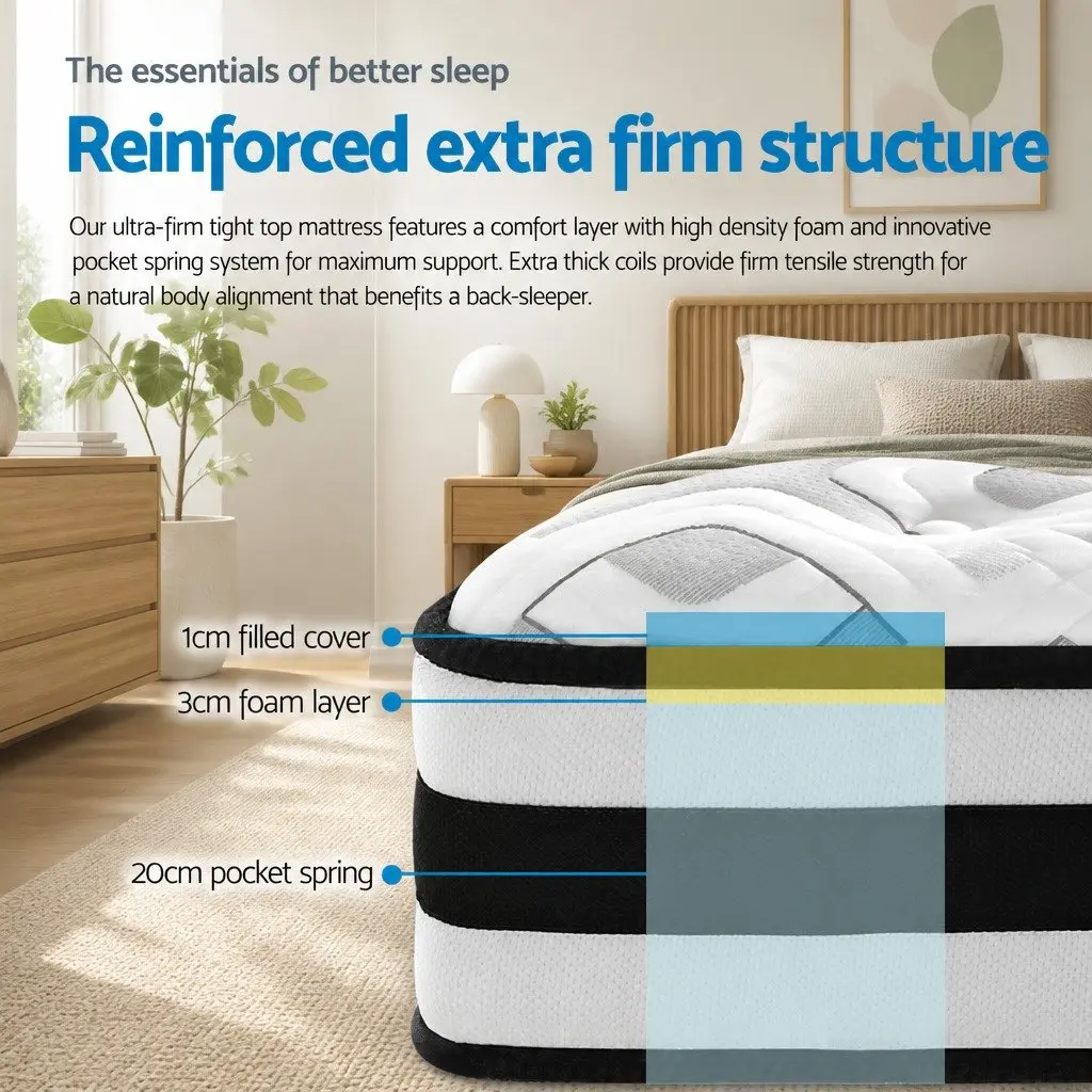 King Mattress 24cm High